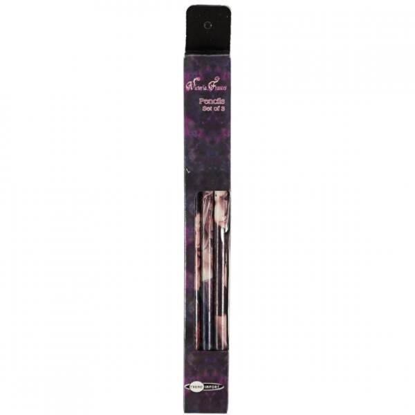 Bleistifte Victoria Frances 19 cm Satz von 3