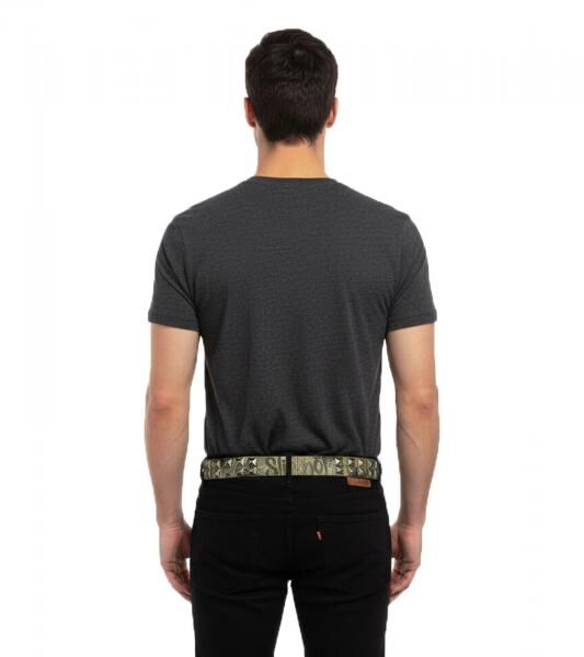 Slipknot G&uuml;rtel f&uuml;r Damen oder Herren stylischer Leder-G&uuml;rtel Freizeit-G&uuml;rtel Olivgr&uuml;n