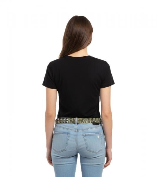 Slipknot G&uuml;rtel f&uuml;r Damen oder Herren stylischer Leder-G&uuml;rtel Freizeit-G&uuml;rtel Olivgr&uuml;n