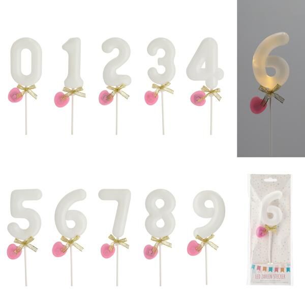 LED numbers plug 10/s