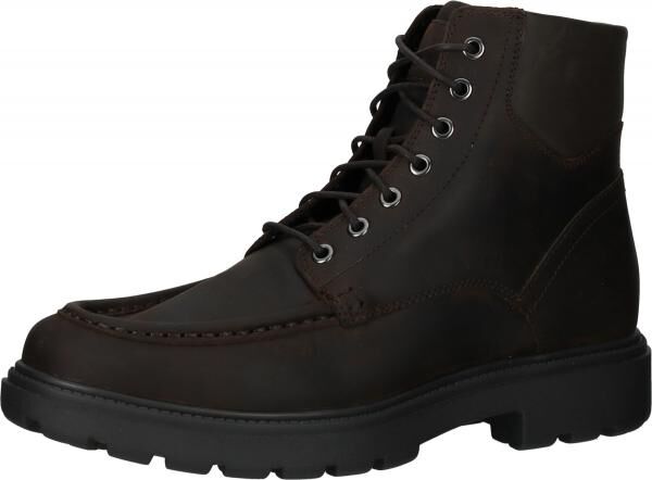 Sportliche GEOX Stiefelette Schn&uuml;rschuhe f&uuml;r Herren U36FRE 000FF C6009 Braun