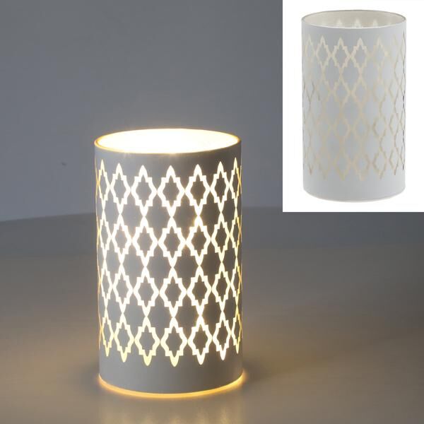 LED Lichterglas Oriental, gro&szlig;, ca. 8x13cm