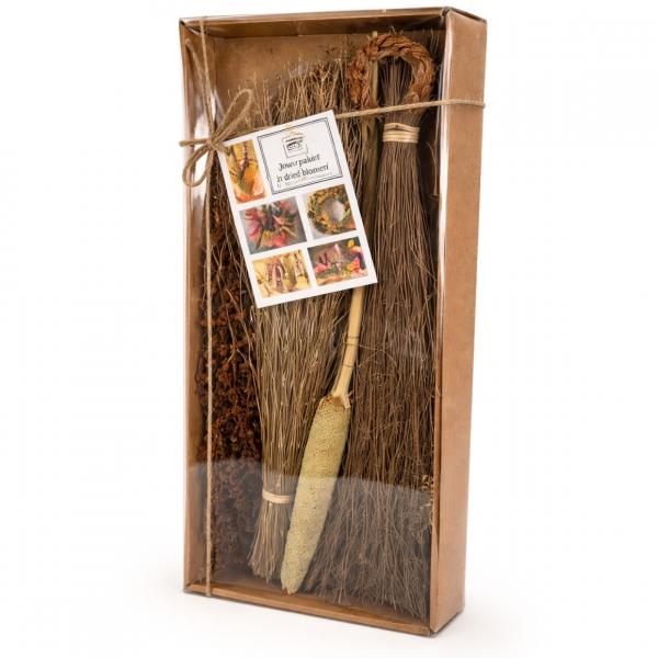 Trockenblumen-Geschenkset 58 cm