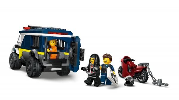 LEGO&reg; City Polizei - Gefangenentransporter (198 Teile)