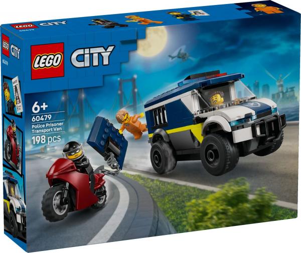 LEGO&reg; City Polizei - Gefangenentransporter (198 Teile)
