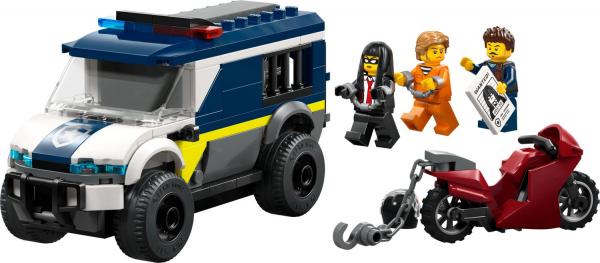 LEGO&reg; City Polizei - Gefangenentransporter (198 Teile)