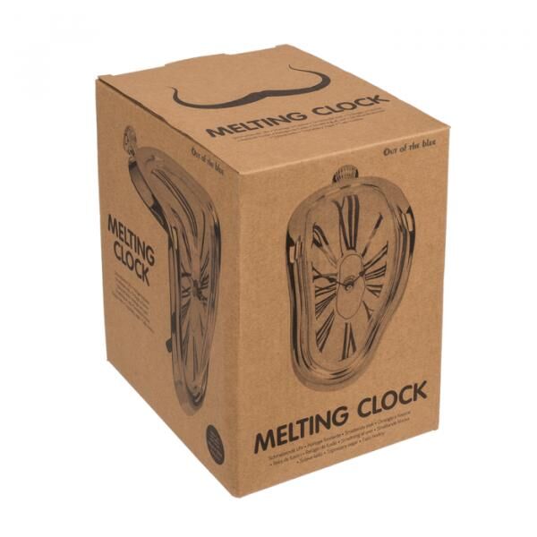 Melting Time - Uhr - 18 x 13 cm