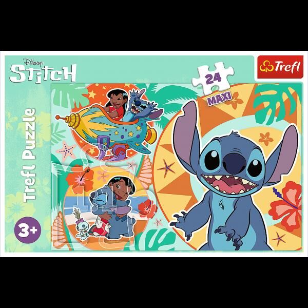 Maxi Puzzle 24 Teile - Lilo & Stitch