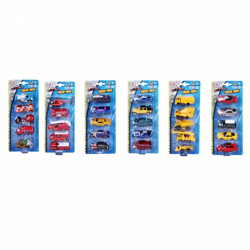 Maisto Toys - Fresh Metal set of 5 model cars, 7.5cm (6 assorted) - Model car
