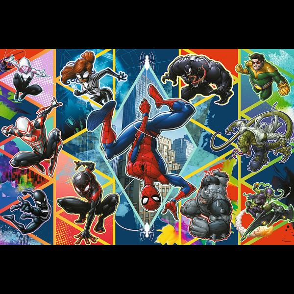 Marvel Spiderman - Junior Super Shape XL Puzzle 160 Teile