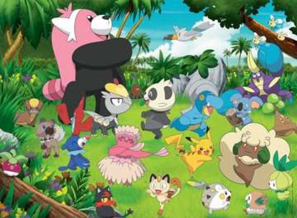Wilde Pok&eacute;mon - Puzzle 300 Teile