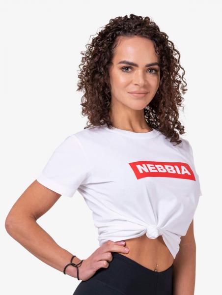 Nebbia Basic T-Shirt wei&szlig;