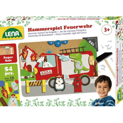 Fire department hammer game, folding box