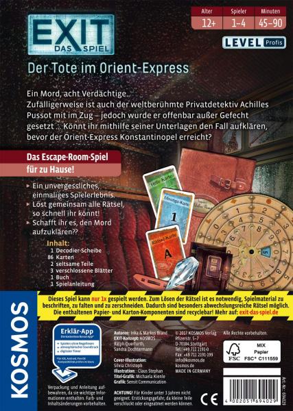 Kosmos 694029 - EXIT: The Dead Man on the Orient Express