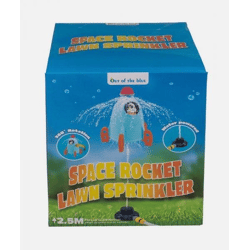 Out of the Blue Fliegende Weltraum-Rakete Rasensprenger 33cm Wassersprinkler