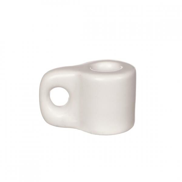 Kerzenhalter Chubby off-white 6,5 cm