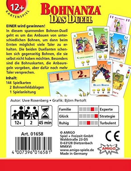 Amigo 01658 - Bohnanza - Das Duell