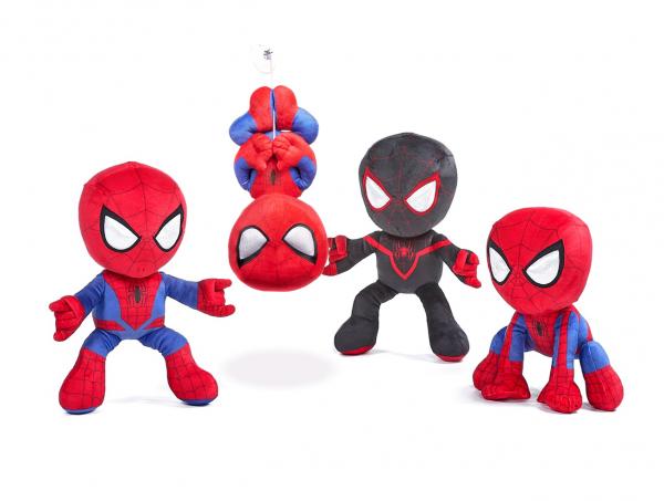 Marvel Spiderman - Pl&uuml;schfiguren-Sortiment 5-fach sortiert, 25-30cm