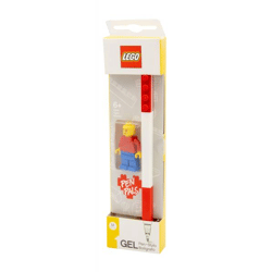LEGO® Gelstift mit Legofigur - Farbe rot