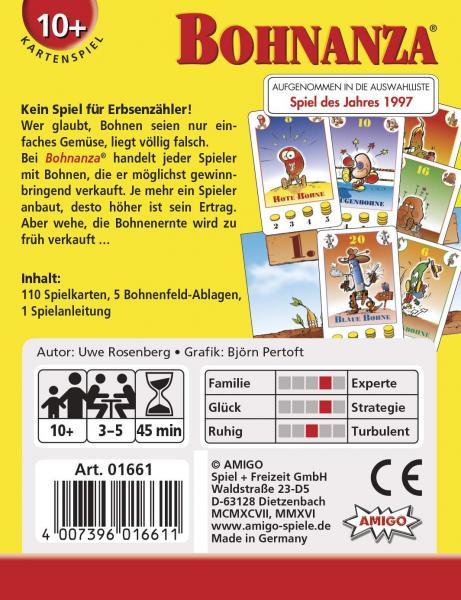 Amigo 01661 - Bohnanza - Kartenspiel
