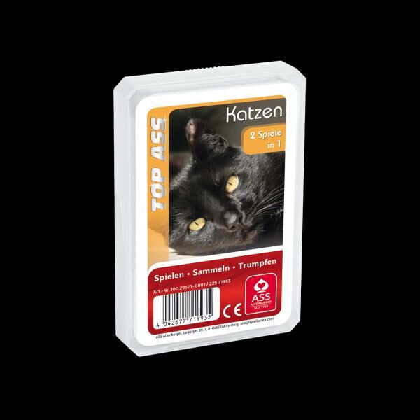 ASS Altenburger 22571993 - TOP ASS Katzen - Kartenspiel