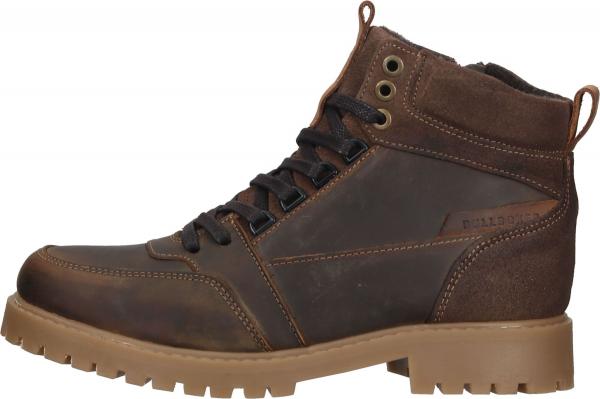 Trendige BULLBOXER Stiefelette Schn&uuml;rschuhe f&uuml;r Jungen ALL527E6L COGNK Braun