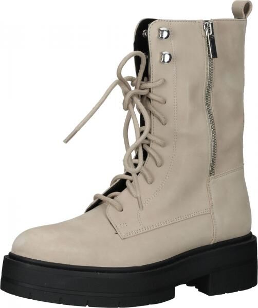 Elegante GEOX Stiefelette Schn&uuml;rschuhe f&uuml;r Damen D36VDJ 000CL C5004 Beige