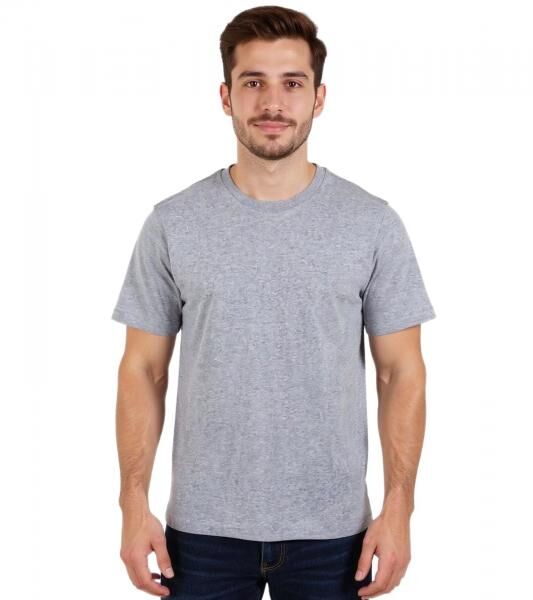 European League Of Football Blanko T-Shirts grau meliert