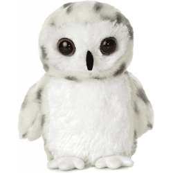 Mini Flopsies Schnee Eule ca. 21 cm - Plüschfigur