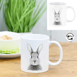 Mug rabbit, 300ml, 9,5cmH
