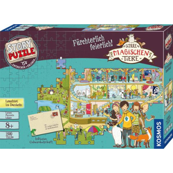 Kosmos 698690 - Schule der magischen Tiere - Story Puzzle: Fürchterlich feierlich!