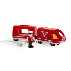 BRIO 33746 - Roter Akku-Reisezug