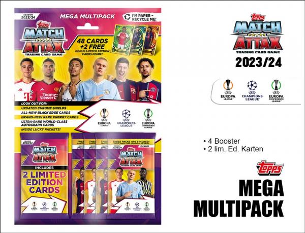 Topps Match Attax UEFA Champions League TC 2023/2024 - MEGA MULTIPACK