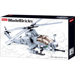 Sluban M38-B0838 - Model Bricks - Combat Helicopter