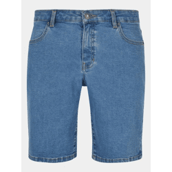 stylische Urban Classics Herren Jeans Stretch Reißverschluss Taschen mit Baumwolle Blau