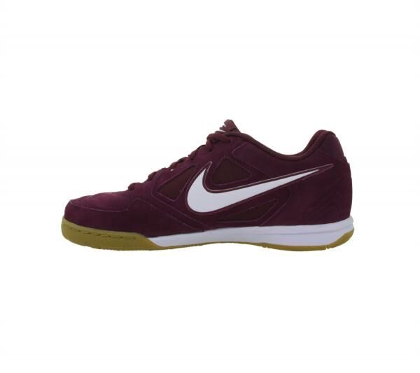 NIKE Gato Herren Low-Top-Sneaker Damen Retro Turnschuhe mit Echtleder Hallen-Schuhe HQ6020 600 Bordeaux-Rot