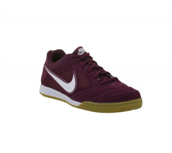 NIKE Gato Herren Low-Top-Sneaker Damen Retro Turnschuhe mit Echtleder Hallen-Schuhe HQ6020 600 Bordeaux-Rot