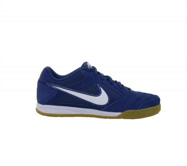 NIKE Gato Low-Top-Sneaker Damen Retro Turnschuhe mit Echtleder Hallen-Schuhe HQ6020 400 Blau