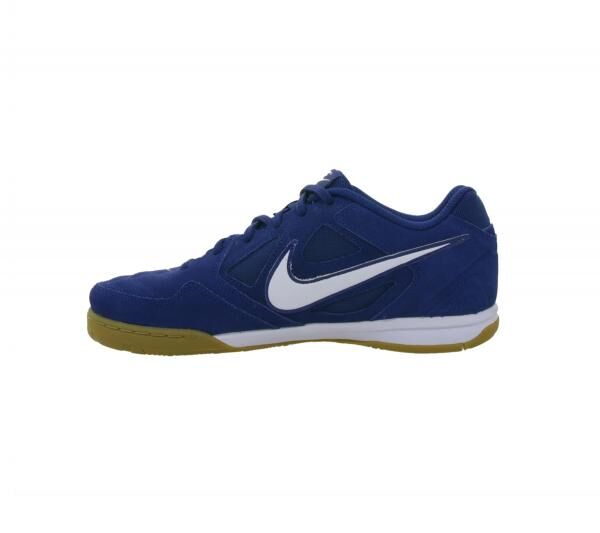NIKE Gato Low-Top-Sneaker Damen Retro Turnschuhe mit Echtleder Hallen-Schuhe HQ6020 400 Blau