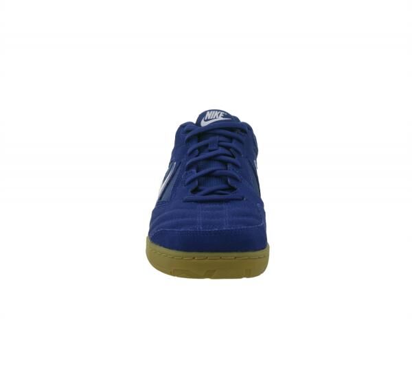 NIKE Gato Low-Top-Sneaker Damen Retro Turnschuhe mit Echtleder Hallen-Schuhe HQ6020 400 Blau