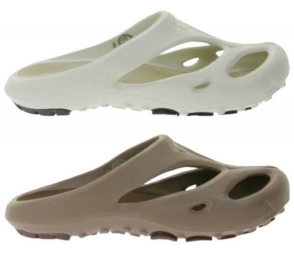 KEEN Shanti Damen Clogs mit Eco Anti-Odor-Technologie Hausschuhe Wei&szlig; oder Braun