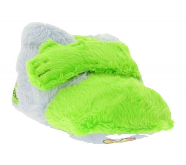 Ugg X Sesame Street Baby Kinder Hausschuhe mit Oscar the Grouch-Print Krabbelschuhe 1147211I Gr&uuml;n/Grau