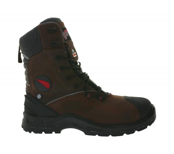 RED WING SHOES PetroKing S3 Sicherheits-Schuhe mit TredMax-Sohle und ForceGuard-System Arbeits-Stiefel Factory Second Schnür-Boots 3287 Br