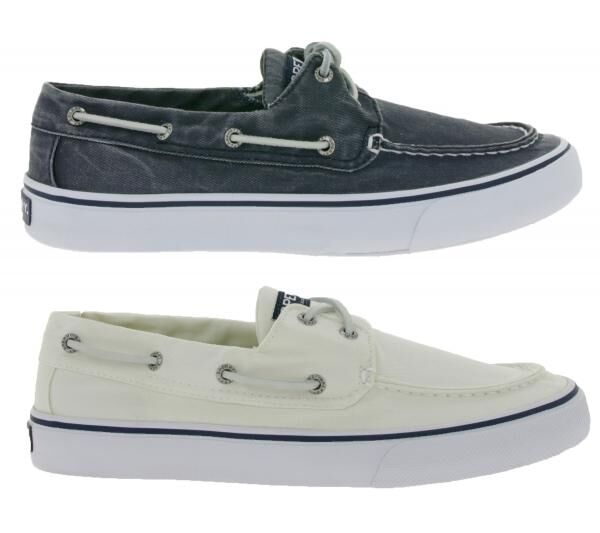 SPERRY Bahama II SW Herren Bootsschuhe Leinen-Schuhe in verschiedenen Farben