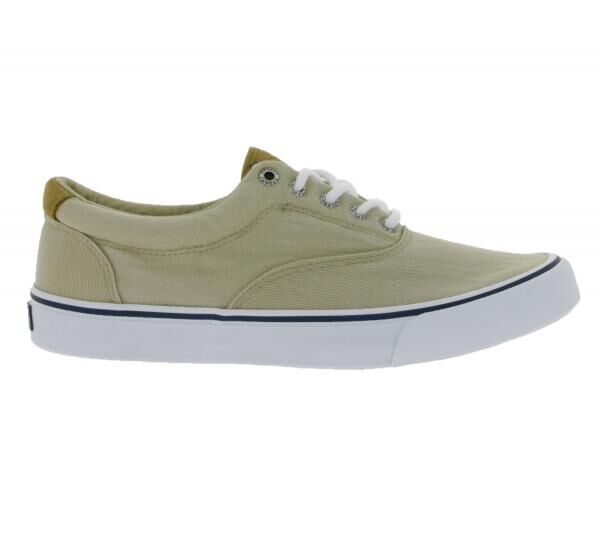SPERRY Bahama Striper II Cvo SW Herren Leinen-Sneaker mit Wave-Siping-Technologie STS22061 Beige
