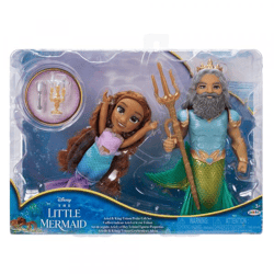 Disney Arielle die Meerjungfrau - Arielle und Triton Set - 15 cm