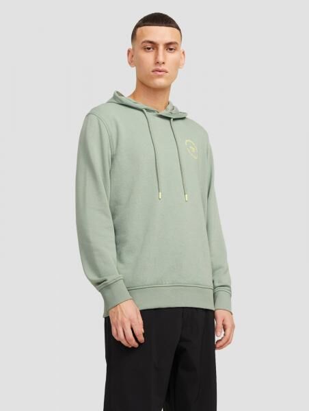 weicher Jack & Jones Herren Hoodie Pastell-Gr&uuml;n