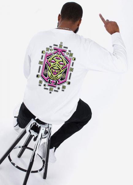 bequemes Stylefile Herren T-Shirt mit Baumwolle Wei&szlig;