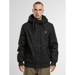 lässige Brandit Herren Jacke mit Baumwolle Schwarz