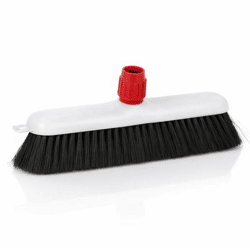 Vero soft Besen Kunststoff schwarz 30 cm